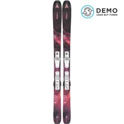 Atomic Maven 86 R Womens Demo Skis / M10 GW Ski Bindings 2023