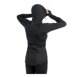 Black Strap Therma Hooded Womens Base Layer Top 2023 -Obermeyer Shop Black Strap Therma Hooded Womens Base Layer Top 22 23 BLAC 2