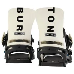 Burton Cartel X Re:Flex Snowboard Bindings 2023 -Obermeyer Shop Burton Cartel X Re Flex Snowboard Bindings 22 23 BKWH 3