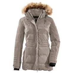 Giga-Killtec Oiva Womens Jacket 21-22 -Obermeyer Shop Giga Killtec Women s Oiva Jacket 21 22 BEIG 1