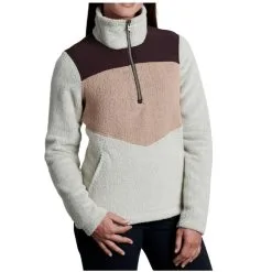 Kuhl Prism Womens Fleece Half Zip 2023 -Obermeyer Shop PrismQuarter RoseQuartz