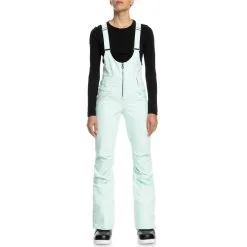 Roxy Summit Womens Bib Pant 2023 -Obermeyer Shop Roxy Summit Womens Bib Pant 22 23 AQUA 1